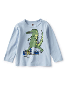 Tea Collection Stompin' Croc Baby Graphic Tee