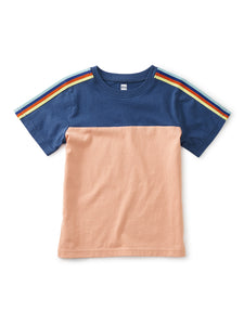 Tea Collection Colorblock Top - Cobalt