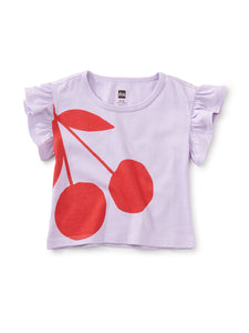 Tea Collection Cherry on Top Flutter Tee - Orion