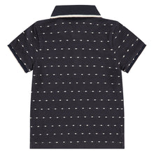 Babyface Short Sleeve Collar Polo - Navy