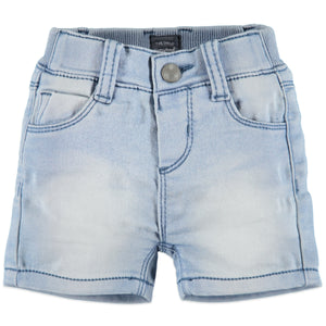 Babyface Baby Boys Jogg Jean Shorts  - Blue Denim - Bloom Kids Collection - Babyface