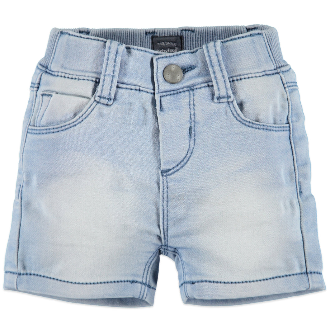 Babyface Baby Boys Jogg Denim Shorts Blue Denim Bloom Kids