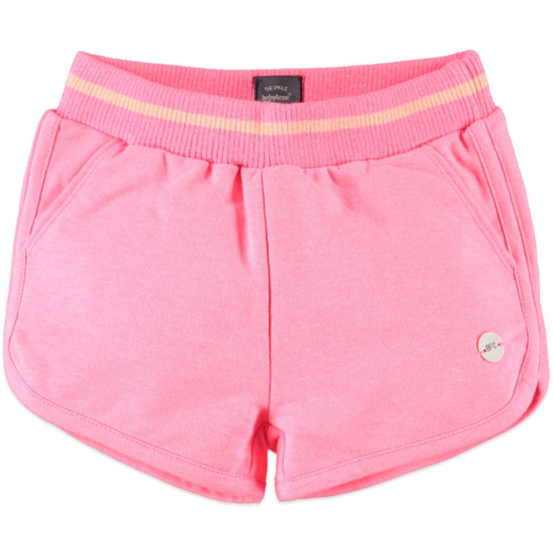 Babyface Girls Sweat Short - Neon Pink - Bloom Kids Collection - Babyface
