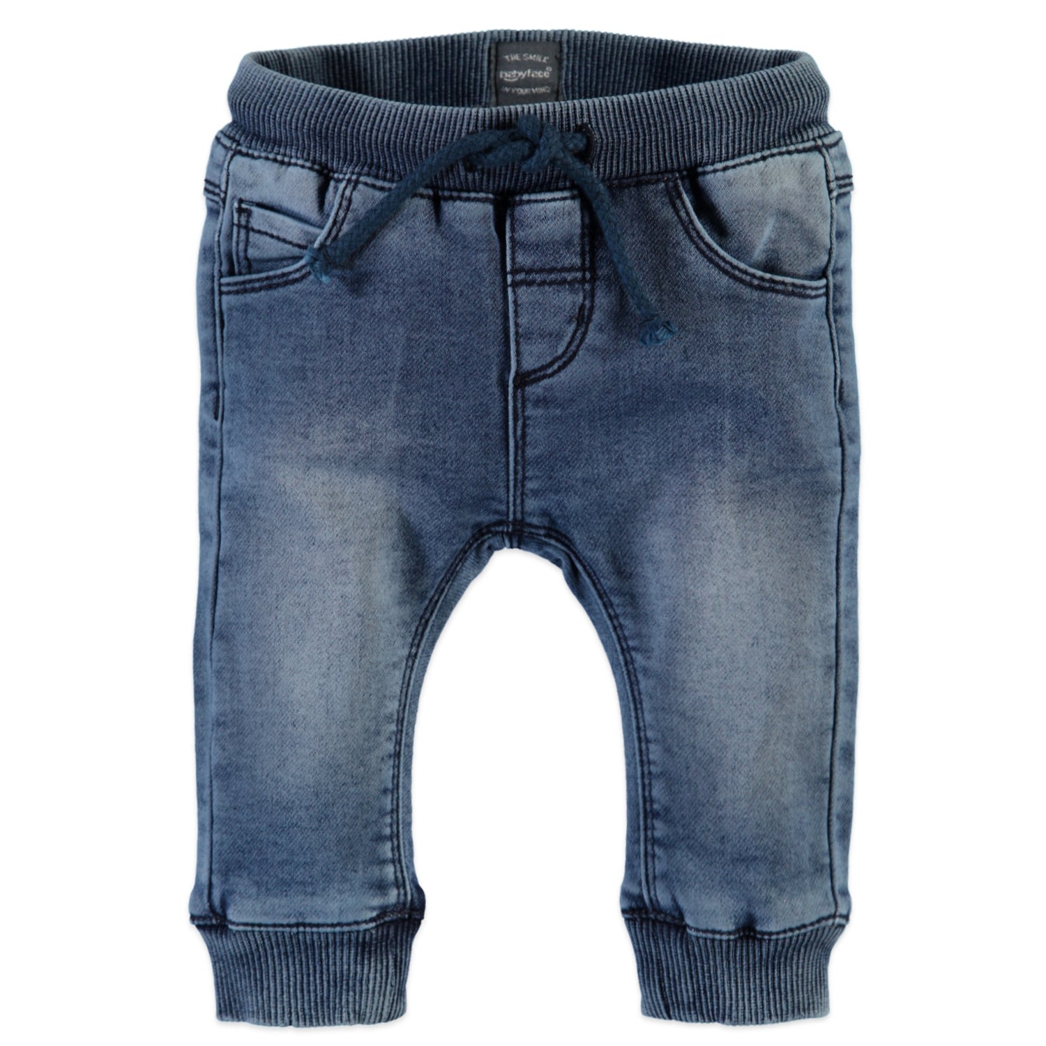 Baby Boys Jogg Denim - Medium Blue Denim Bloom Kids