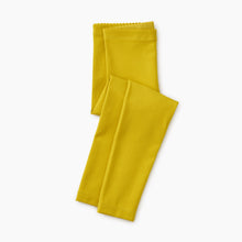 Tea Collection Solid Leggings - Goldenrod - Bloom Kids Collection - Tea Collection