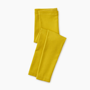 Tea Collection Solid Leggings - Goldenrod - Bloom Kids Collection - Tea Collection