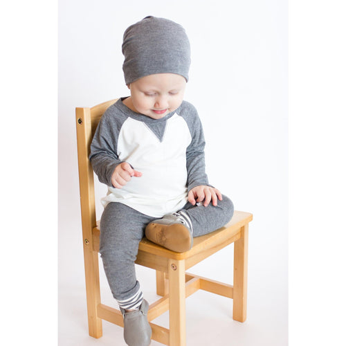 Moon + Beck Signature Pant - Gray - Bloom Kids Collection - Moon + Beck