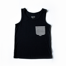 Moon + Beck Tank - Black - Bloom Kids Collection - Moon + Beck