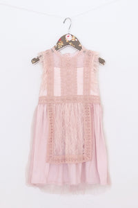 Maeli Rose Lace Apron Dress - Bloom Kids Collection - Maeli Rose