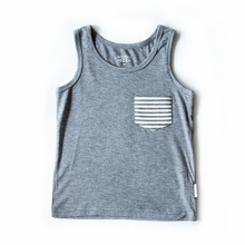 Moon + Beck Tank - Gray - Bloom Kids Collection - Moon + Beck
