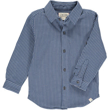 Me & Henry Columbia Jersey Shirt - Blue/White Stripe