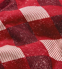 Burt's Bees Abstract Argyle Sleeper - Cranberry - Bloom Kids Collection - Burt's Bees