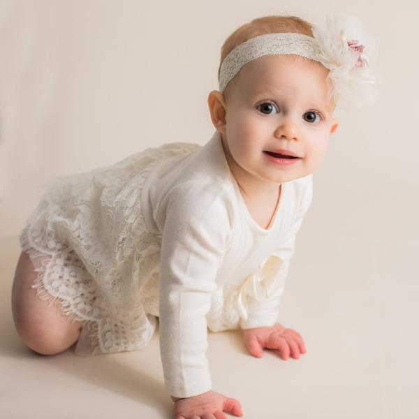 Maeli Rose Lace Skirt Onesie - Bloom Kids Collection - Maeli Rose