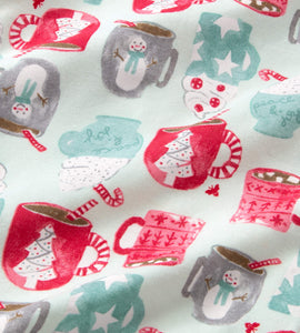 Burt's Bees Mugs of Happiness Tee & Pant PJ Set