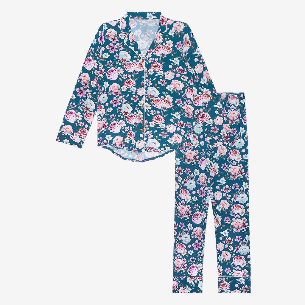 Posh Peanut Women Long Sleeve & Relaxed Long Pajama Pants - Keisha