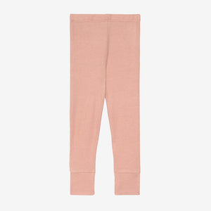Posh Peanut Long Sleeve Basic Pajama - Desert Rose Waffle