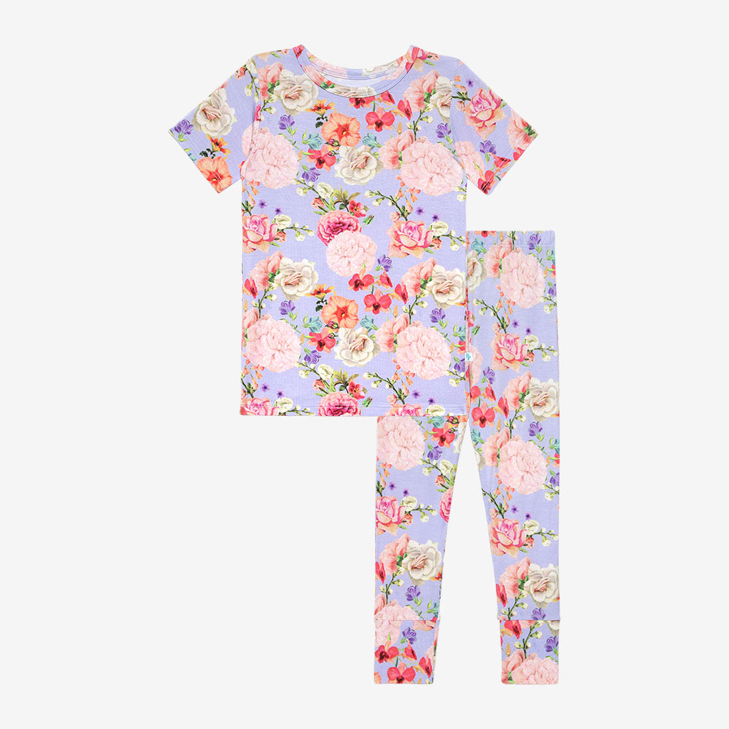 Posh Peanut Short Sleeve Basic Pajama - Bellamy