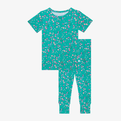 Posh Peanut Short Sleeve Basic Pajama - Cassandra