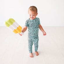 Posh Peanut Short Sleeve Basic Pajama - Pebbles