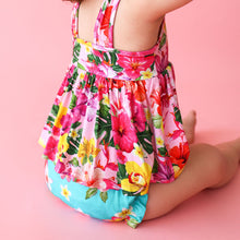 Posh Peanut V-Neck Tank Top Peplum & Bloomer Set - Malana