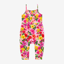 Posh Peanut Smocked Spaghetti Jumpsuit with Snaps - Malana