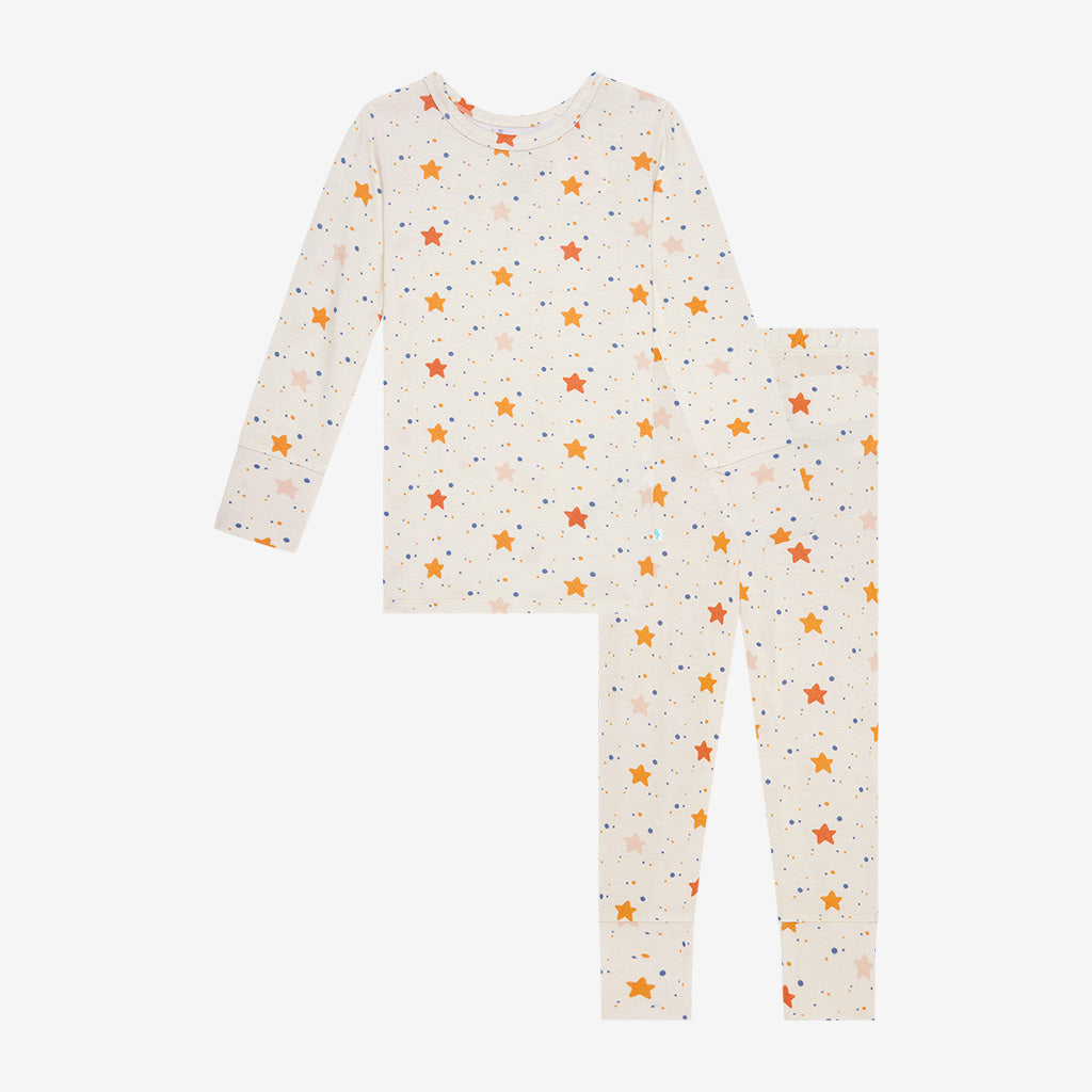 Posh Peanut Long Sleeve Basic Pajama - Jetson