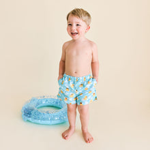 Posh Peanut Boys Swim Trunks - Ducky