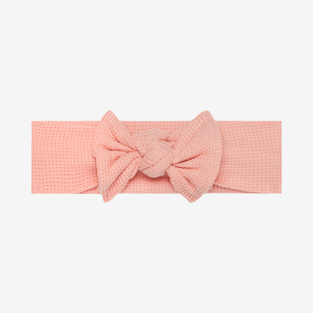 Posh Peanut Infant Headwrap - Fall Rose Waffle