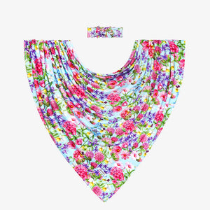Posh Peanut Infant Swaddle and Headwrap Set - Hadley