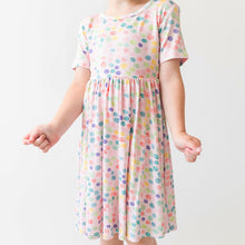 Posh Peanut Short Sleeve Basic Twirl Dress - Estelle