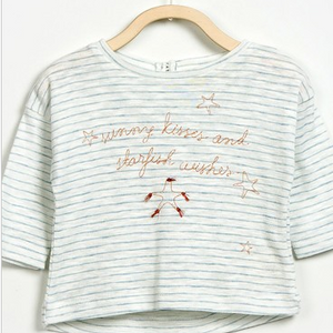 Play Up Striped Long Sleeve Tee - Bloom Kids Collection - Play Up