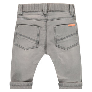 Babyface Baby Boys Jog Jeans - Light Grey Denim