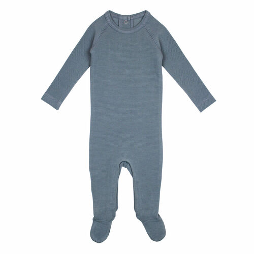 Lovedbaby Corduroy Raglan Footie - Moonstone