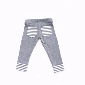 Moon + Beck Signature Pant - Gray - Bloom Kids Collection - Moon + Beck