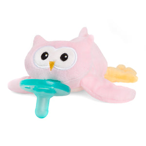 WubbaNub Pink Owl - Bloom Kids Collection - WubbaNub