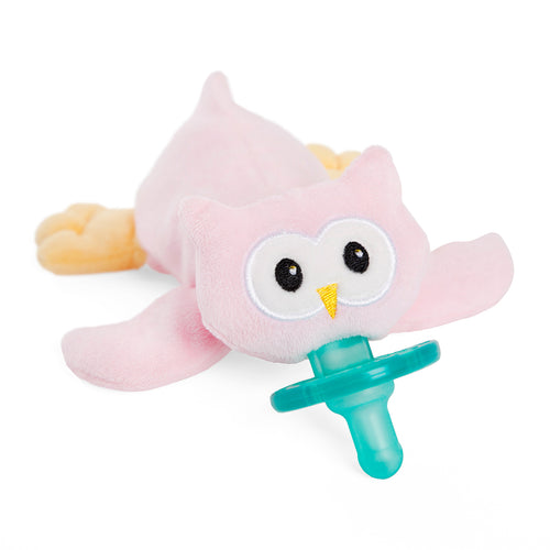 WubbaNub Pink Owl - Bloom Kids Collection - WubbaNub