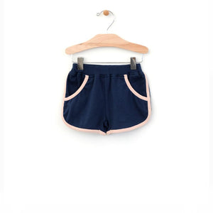 City Mouse Retro Short - Midnight Blue - Bloom Kids Collection - City Mouse