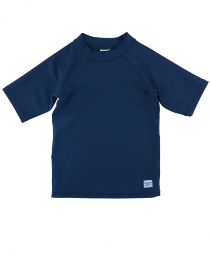 RuggedButts Navy Short Sleeve Rash Guard