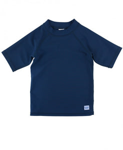 RuggedButts Navy Short Sleeve Rash Guard