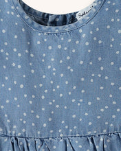 Splendid Baby Girl Dot Dress Set - Chambray - Bloom Kids Collection - Splendid