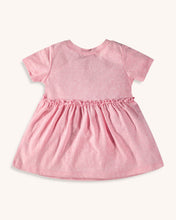 Splendid Baby Girl Melange Slub Dress - Barefoot Pink - Bloom Kids Collection - Splendid